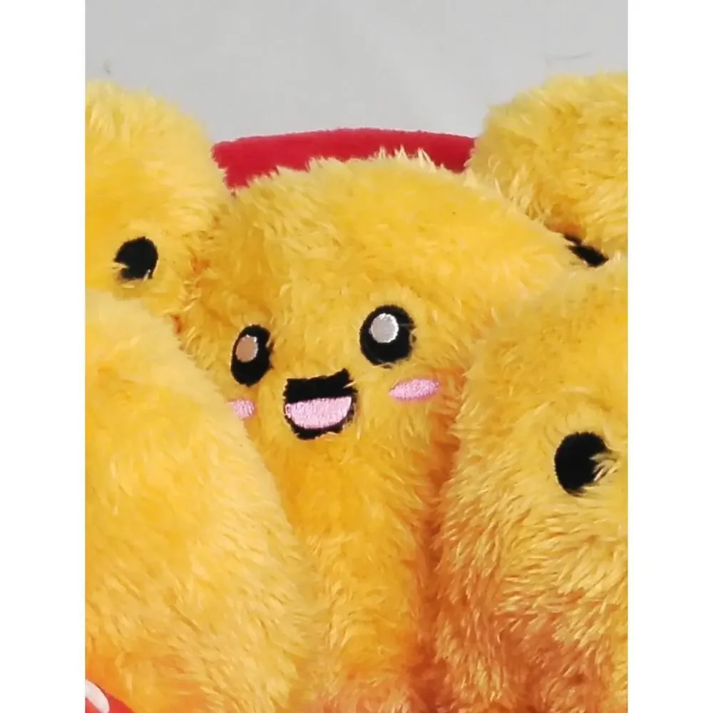 Emotional Support Nuggets Plush Set w/ Basket Emotional Support Pals New w/ Tags